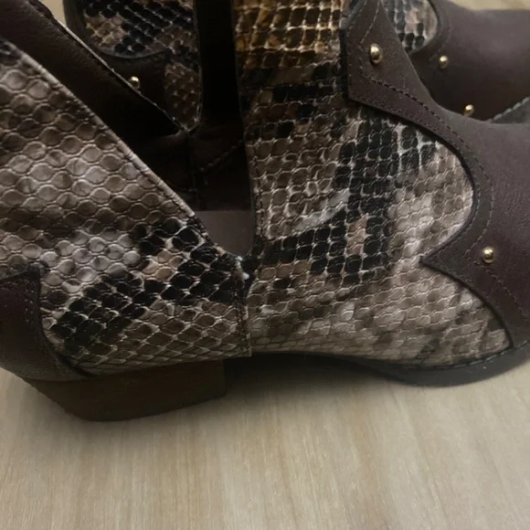 Snakeskin fun cowboy boots - Picture 4 of 4